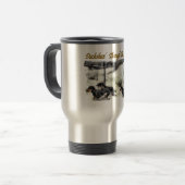 Mug De Voyage Noël Dachshund (Devant gauche)