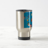 Mug De Voyage noël de poop émoji (Centre)