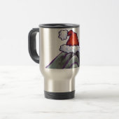 Mug De Voyage Noël des éléphants (Devant gauche)
