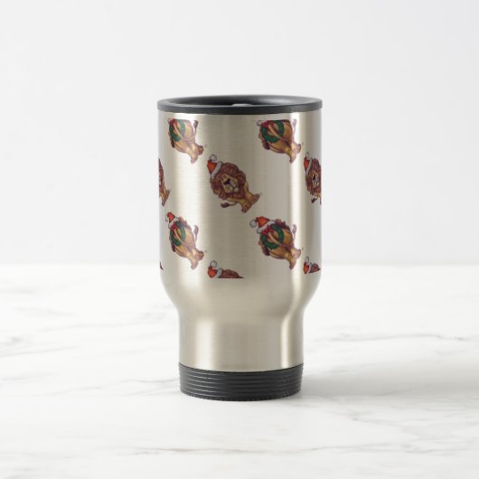 Mug De Voyage Noël du lion (Centre)