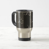 Mug De Voyage Noël gris métallique (Devant gauche)