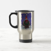 Mug De Voyage Noël Hippopotame (Gauche)