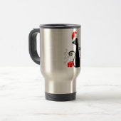 Mug De Voyage Noël moderne Kitty (Devant gauche)