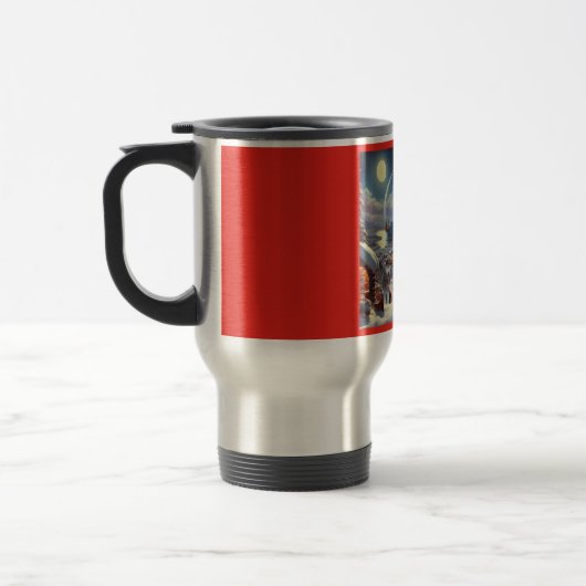 Mug De Voyage Noël Père Noël 5 (Gauche)