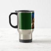Mug De Voyage Noël Père Noël avec Chiens 4 (Gauche)
