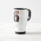 Mug De Voyage Noël - plate-forme les halls - cavaliers - (Devant droit)
