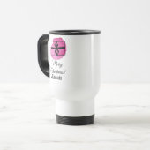 Mug De Voyage Noël rose (Devant gauche)