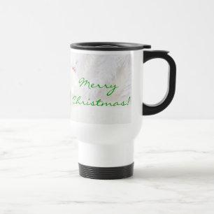 Mug De Voyage Noël Rouge et blanc Joyeux Noël I