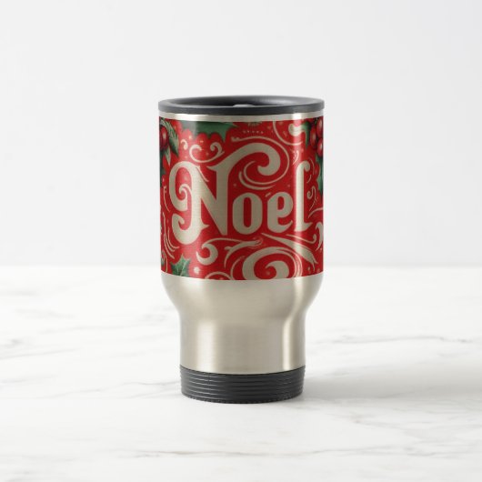 Mug De Voyage Noel rouge et vert (Centre)