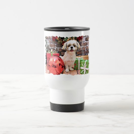 Mug De Voyage Noël - Shih Tzu - Marley (Centre)