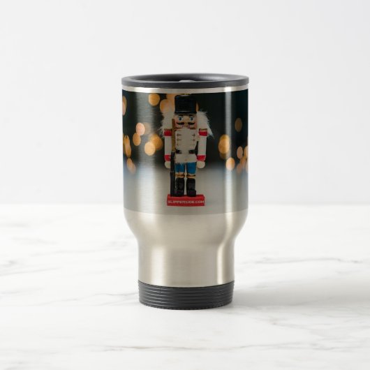 Mug De Voyage Noël SlipperyJoe nutcracker figurine ornement (Centre)