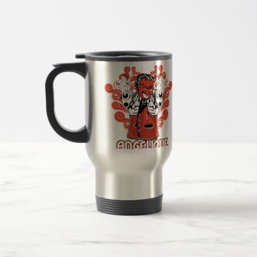 Mug De Voyage noir angélique (Gauche)