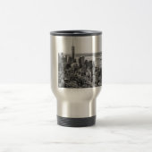 Mug De Voyage Noir blanc New York City Skyline (Centre)