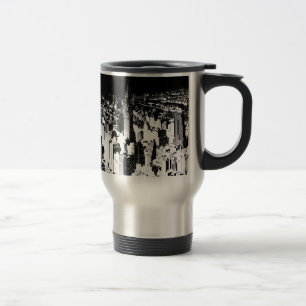 Mug De Voyage Noir et blanc New York