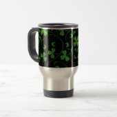 Mug De Voyage noir irlandais (Devant gauche)