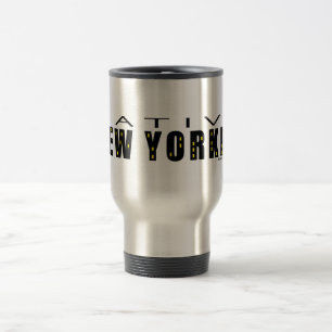 Mug De Voyage Noir natif du New Yorkais