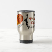 Mug De Voyage Noir orange, Cadeaux Cadeaux Basketball, Basket-Ba (Centre)