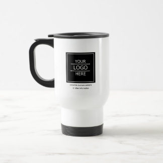Mug De Voyage Nom commercial et logo personnalisés