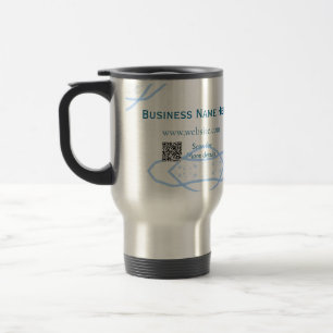 Mug De Voyage Nom d'ingrédient ajouter nom d'entreprise site Web