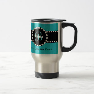 Mug De Voyage Nom fait sur commande V04 du meilleur monogramme