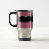 Mug De Voyage Nom fait sur commande V2 de monogramme d'ASSISTANT (Gauche)