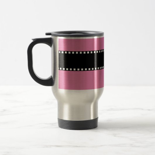 Mug De Voyage Nom fait sur commande V2 de monogramme d'ASSISTANT (Gauche)