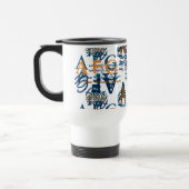 Mug De Voyage nom . nommé . personnalisé (Gauche)