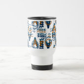 Mug De Voyage nom . nommé . personnalisé (Centre)