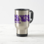 Mug De Voyage Nom personnalisé de Jésus Nom au-dessus de tous le (Devant droit)