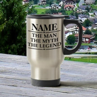 Nom Personnalisé L'Homme Le Mythe La Légende
