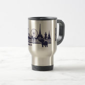 Mug De Voyage Nom personnalisé Thaïlande (Devant droit)
