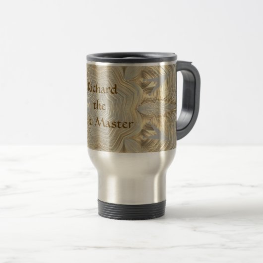 Mug De Voyage Nom Reiki Master (Devant droit)