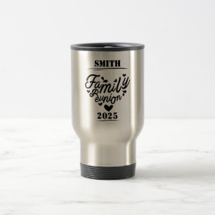 Mug De Voyage [Nom] Réunion de famille - [Année]