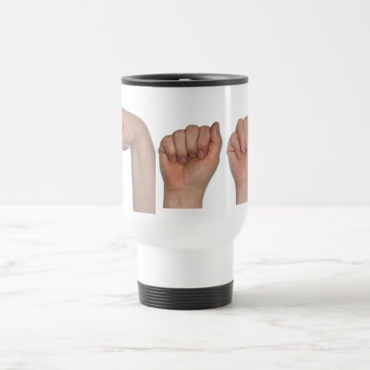 Mug De Voyage Nommez votre jambe de mouton (Centre)