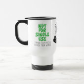Mug De Voyage 🌍 Non À Usage Unique | Eco-inspiré (Gauche)