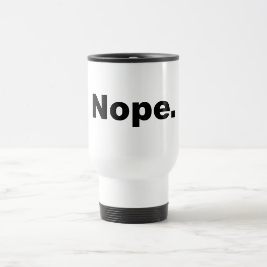 Mug De Voyage Nope (Centre)