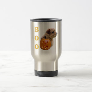 Mug De Voyage Norfolk Terrier Halloween Boo
