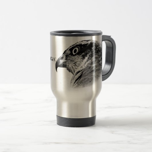 Mug De Voyage Northern Goshawk (Devant droit)