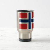 Mug De Voyage norwegen/Norvège, drapeau (Centre)