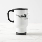 Mug De Voyage Notes de musique (Gauche)