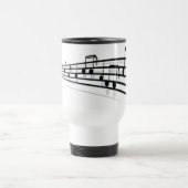 Mug De Voyage Notes de musique (Centre)