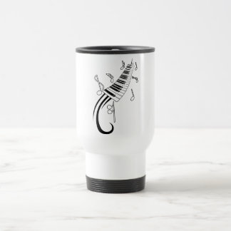 Mug De Voyage Notes de piano et de musique