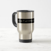 Mug De Voyage #notmypresident (Devant gauche)