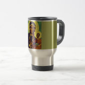 Mug De Voyage Notre Dame Black Madonna Pologne Icon (Devant droit)