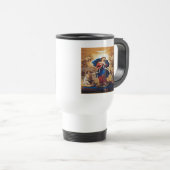 Mug De Voyage Notre-Dame qui a des noeuds (Devant droit)