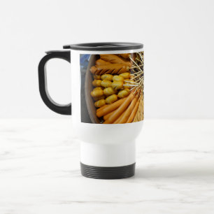 Mug De Voyage nourriture de rue d'un marché asiatique