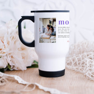 Mug De Voyage Nous t'aimons Maman Collage photo moderne 2