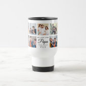 Mug De Voyage NOUS VOUS AIMONS PAPA Carré Photo Collage (Centre)