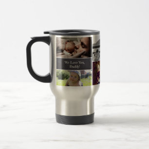 Mug De Voyage Nous vous aimons papa personnalisable collage phot