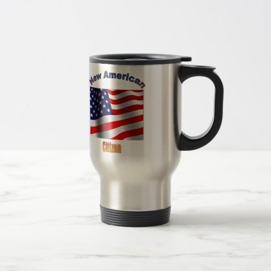 Mug De Voyage Nouveau citoyen américain (Droit)